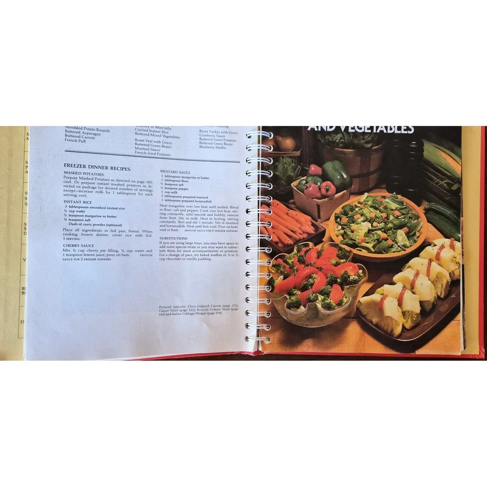 Betty Crocker's Cookbook New and Revised Edition 1981 Sixth‎ Printing Wirebound